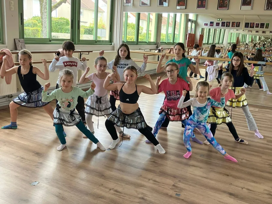 Répétition à l'école de danse