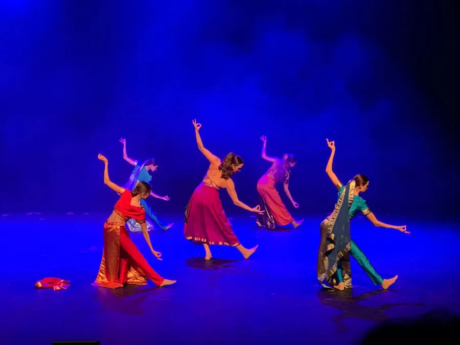 Danseuses Les Scarlines en représentation